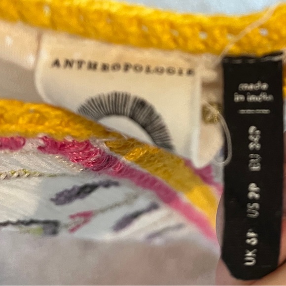 Anthropologie Embroidered Akemi + Kin Dress (size 2P) - Picture 5 of 5